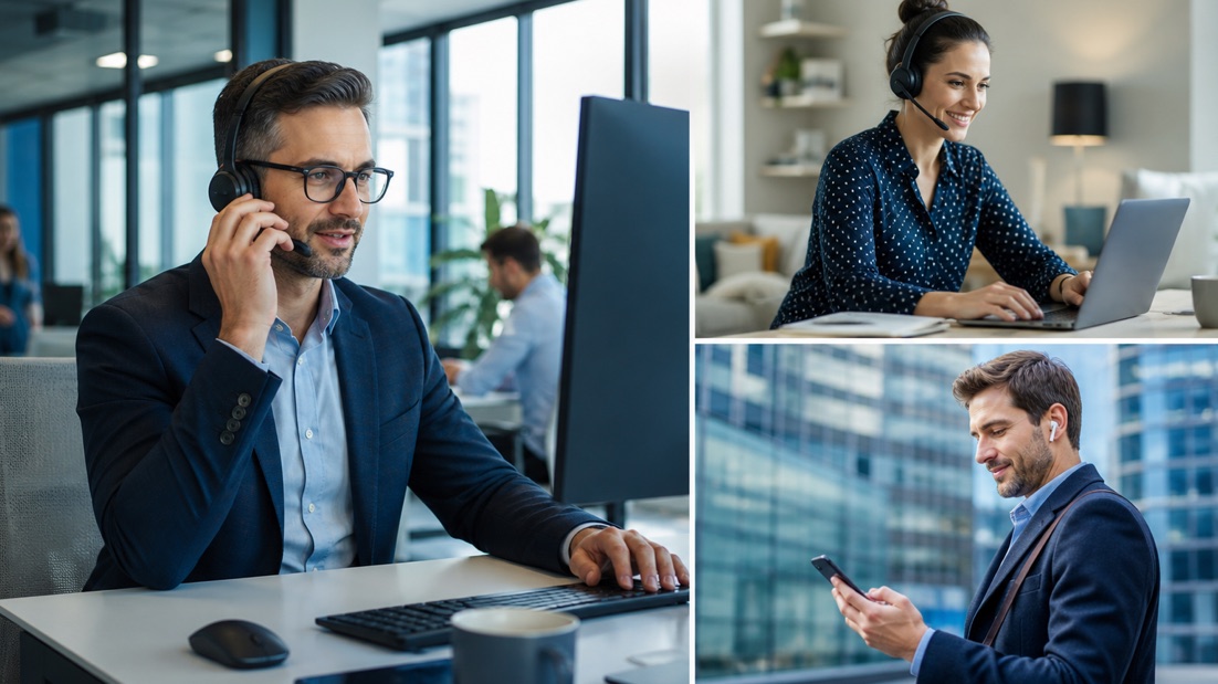 VoIP, télétravail et mobilité : garder un accueil professionnel